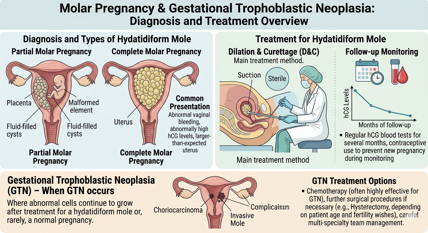Molar Pregnancy & Gestational Trophoblastic Neoplasia Treatment